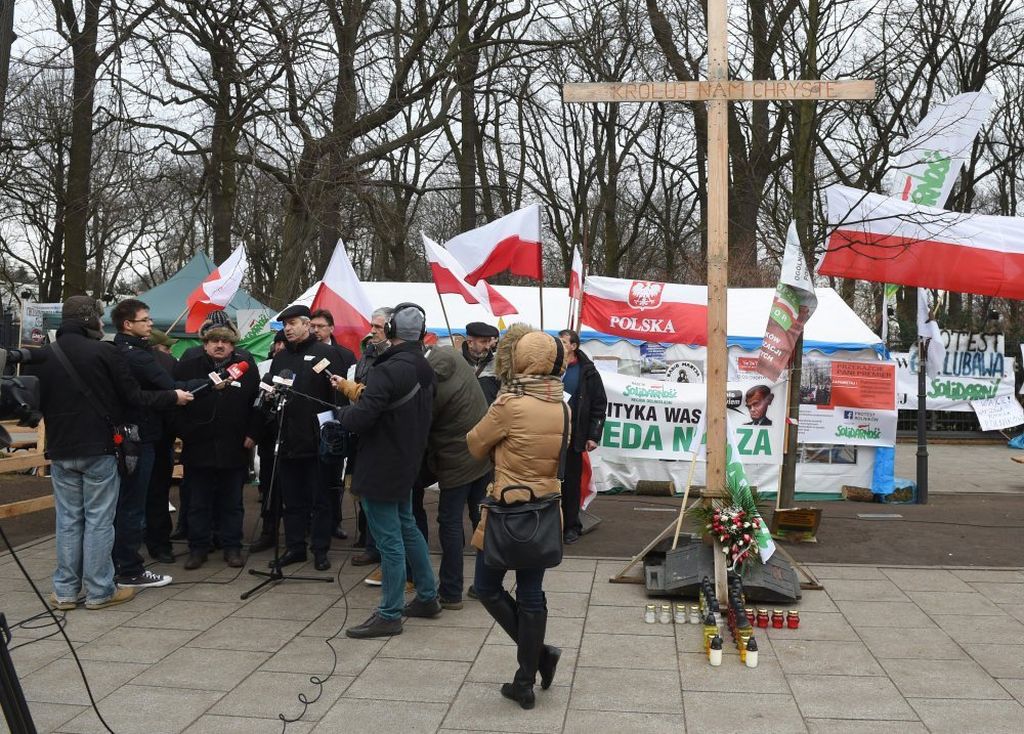 Jerzy Chróścikowski poinformował o przedłużeniu protestu do 30 kwietnia.