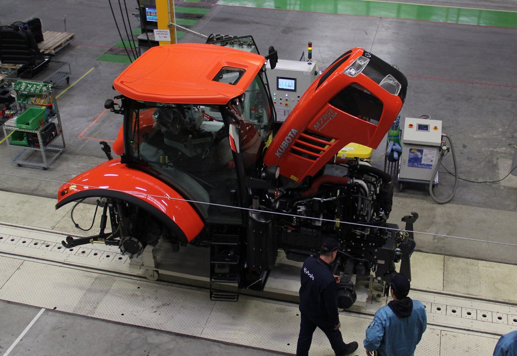 Fabryka ciągników Kubota we Francji