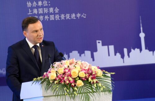 andrzej duda, Polsko-Chińskie Forum Gospodarcze, projekt "Jednego Pasa, Jednej Drogi
