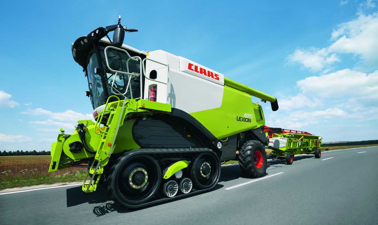 Claas Lexion 670 TerraTrac