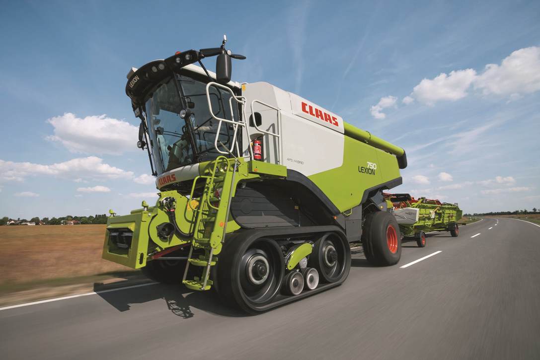 Kombajn Claas Lexion