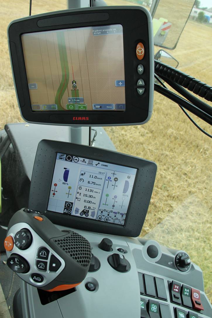 Claas Xerion 5000 - test RPT