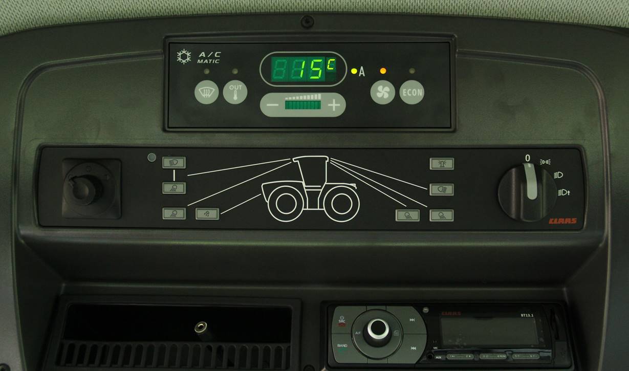 Claas Xerion 5000 - test RPT