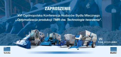 blattin, hoduj z głową bydło, TMR, trasa wykładowa