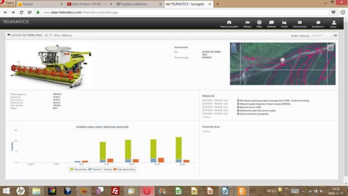 Claas Telematics 2.0