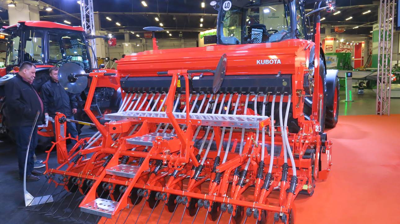 Kubota zestaw uprawowo-siewny
