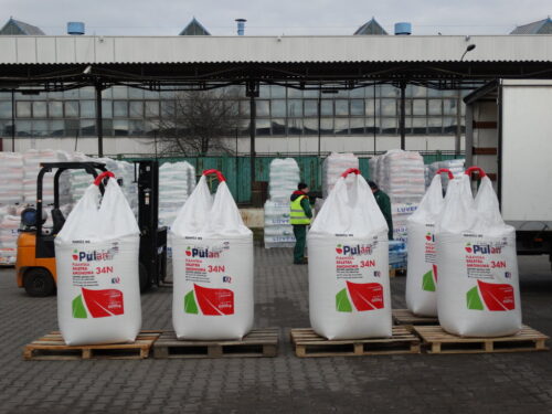 buraki cukrowe, nawożenie, saletra amonowa, pulrea, big-bag