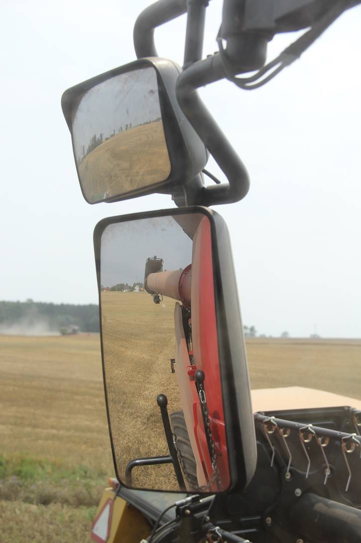 Demo Tour Case IH 2015 - kombajn Case IH 8240