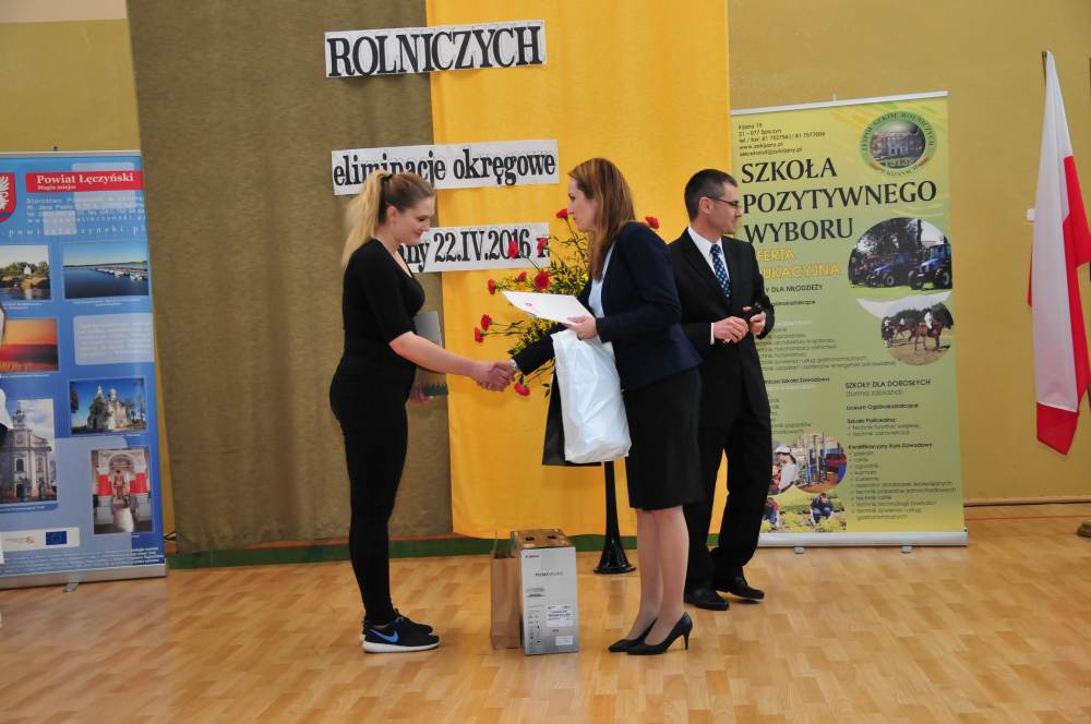 OWiUR, olimpiada, eliminacje okręgowe w Kijanach, okręg lubelski, nagrody, XL edycja OWiUR