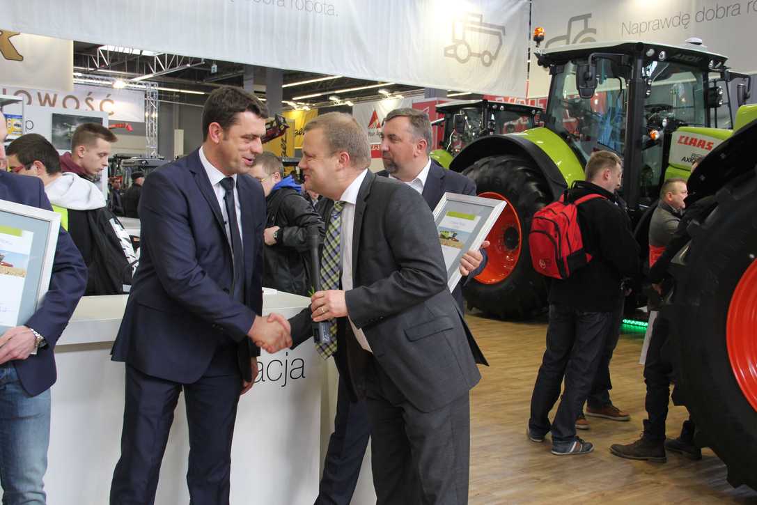 Karl Wilhelm Hundertmark, Claas Polska i Marek Różniak właściciel firmy Agrolad