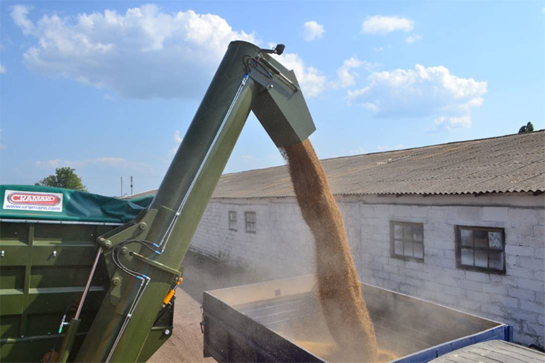 Przyczepa przeładunkowa Kobzarenka PBN-30