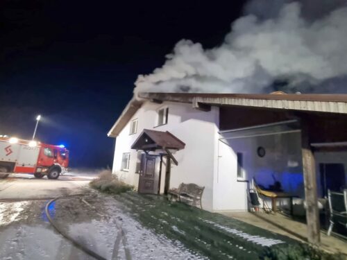 pożar, gospodarstwo, kurnik, indyki, straty