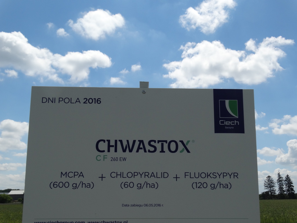 Chwastox CF, poletka, Ruszkowo