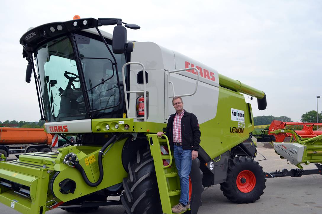 Kombajn Claas Lexion