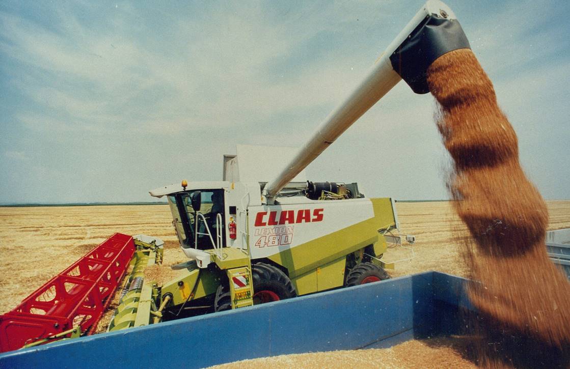 Kombajn Claas Lexion