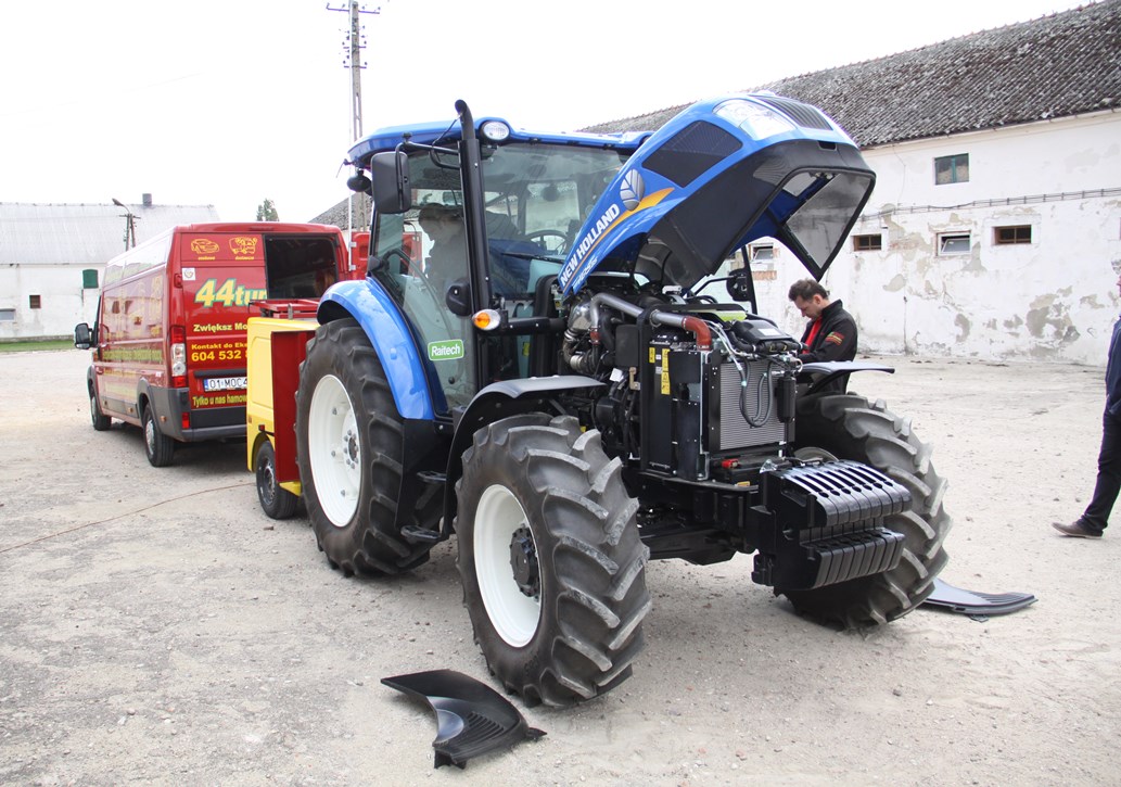 ciągnik, new holland, td5, rejestracje