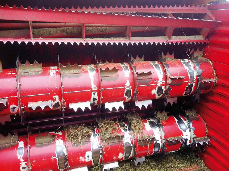 rotor z nożami obwodowymi