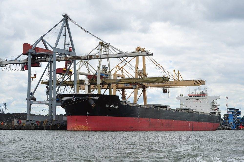 port, transport morski, towary rolno-spożywcze, Szczecin, Świnoujście