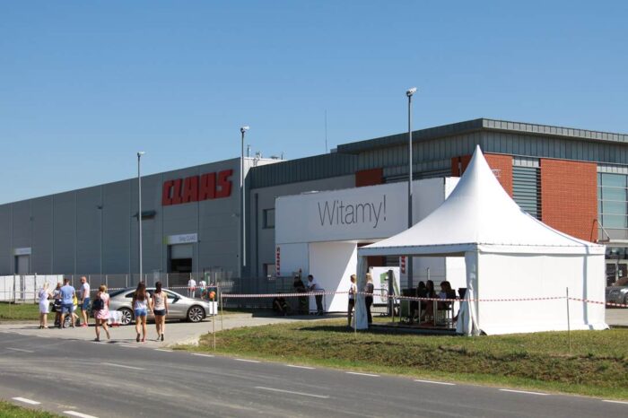 Claas dożynki 2016