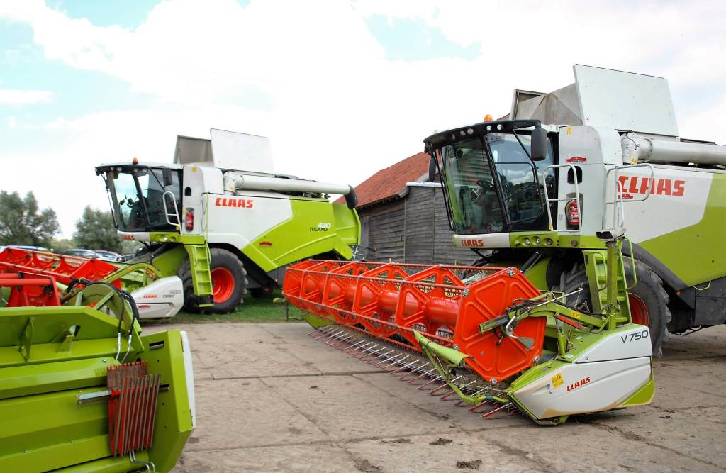 Claas, Agro-Sznajder, Väderstad, siew, uprawa, pokaz w Modgarbach koło Kętrzyna