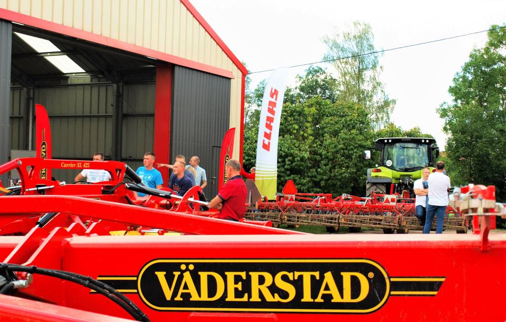 Claas, Agro-Sznajder, Väderstad, siew, uprawa, pokaz w Modgarbach koło Kętrzyna