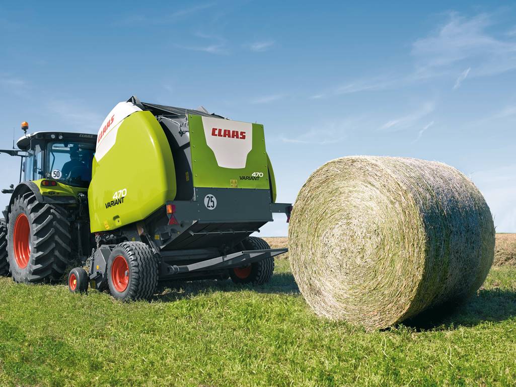 Prasa zmiennokomorowa Claas Variant 400