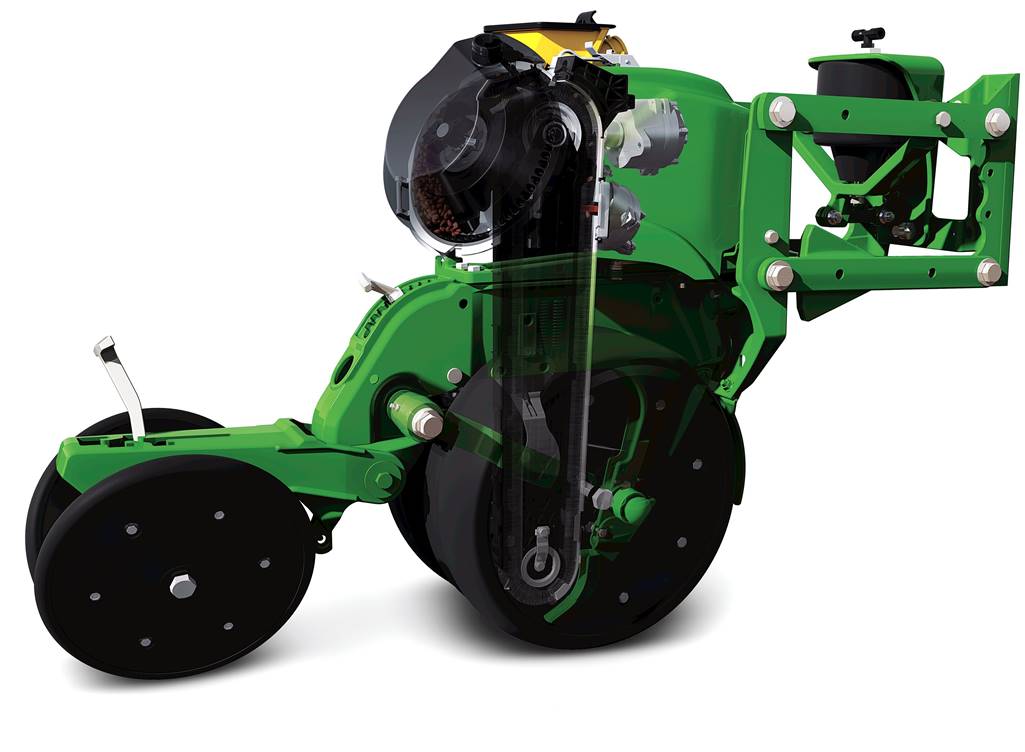 Szybkobieżna sekcja siewnika punktowego John Deere ExactEmerge