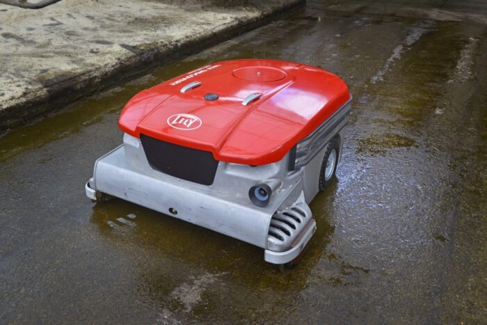 lely, Lely Discovery 120 Collector, odchody, obora