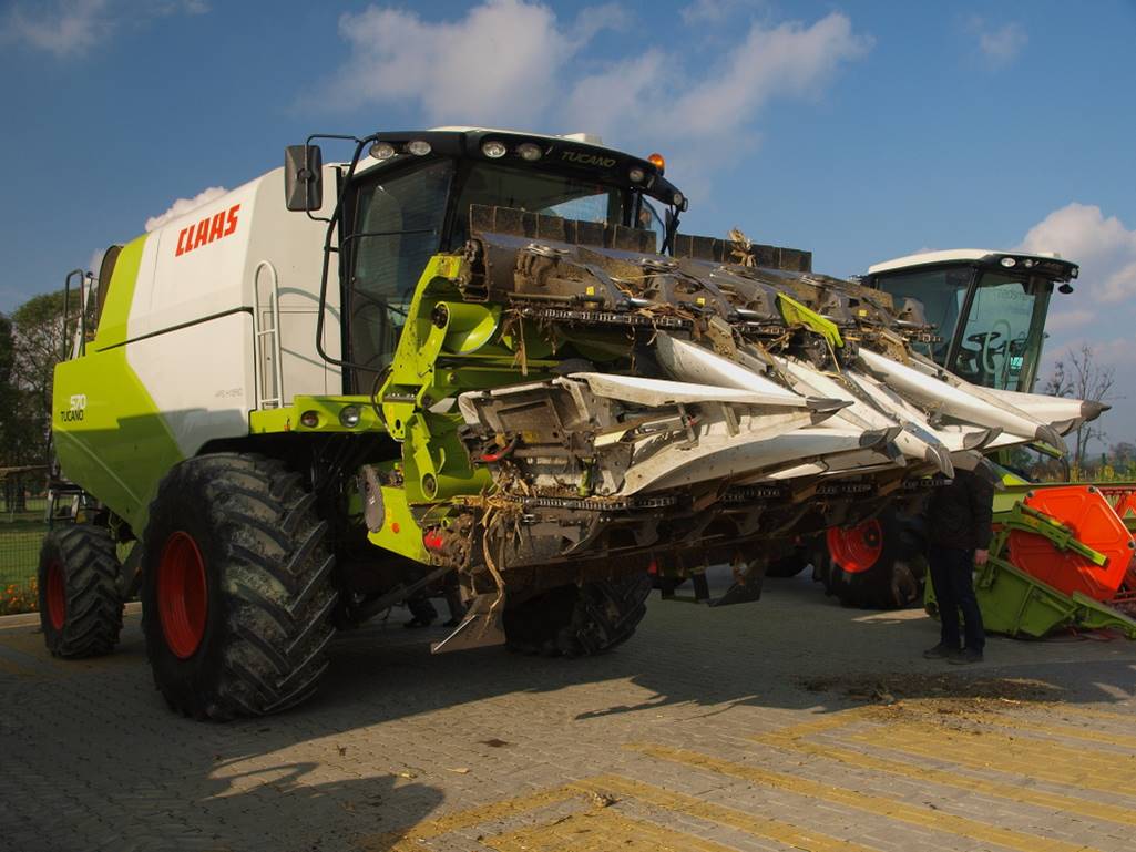 Pokazy maszyn firmy Claas
