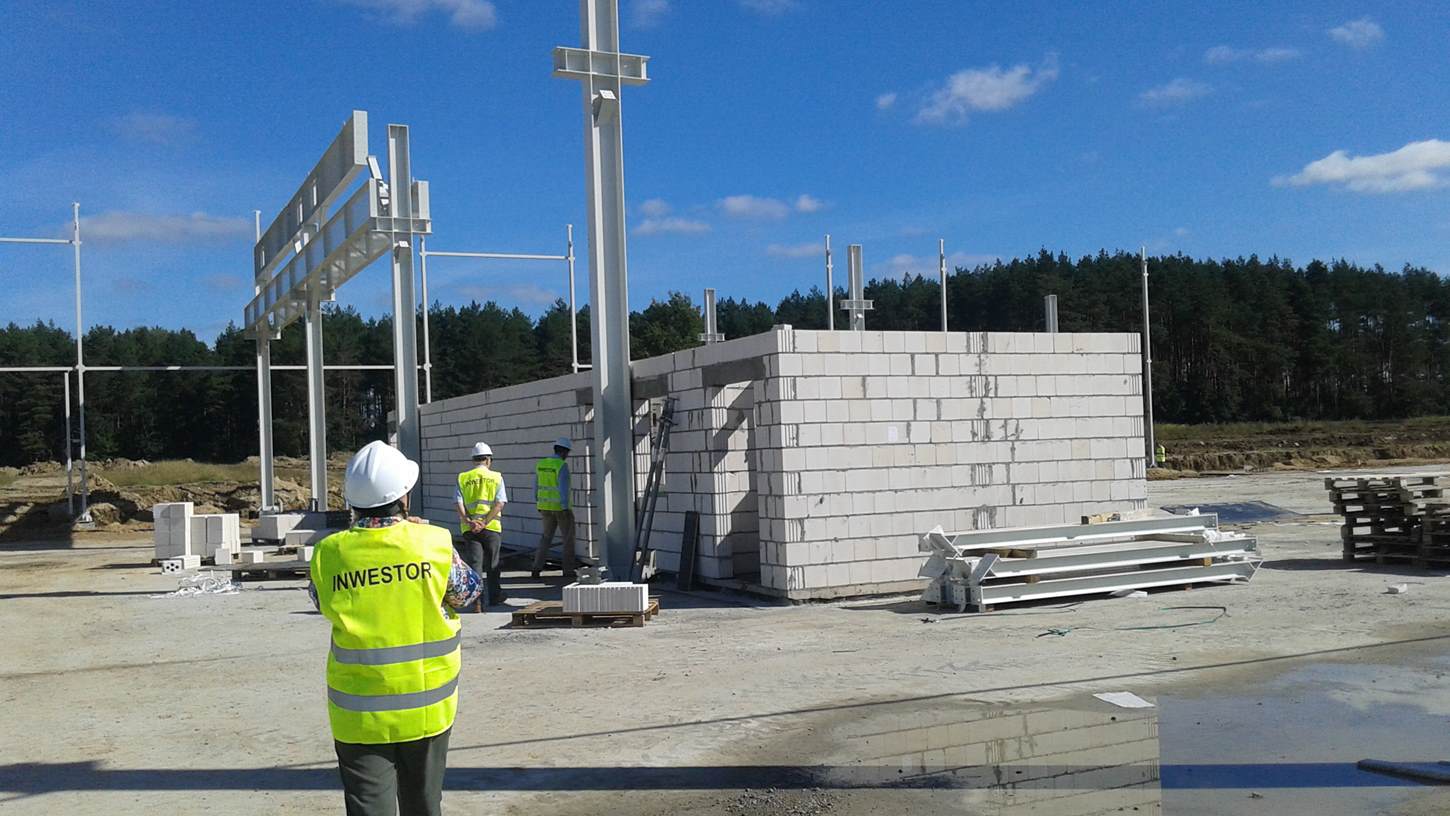 Budowa nowej fabryki Samasz