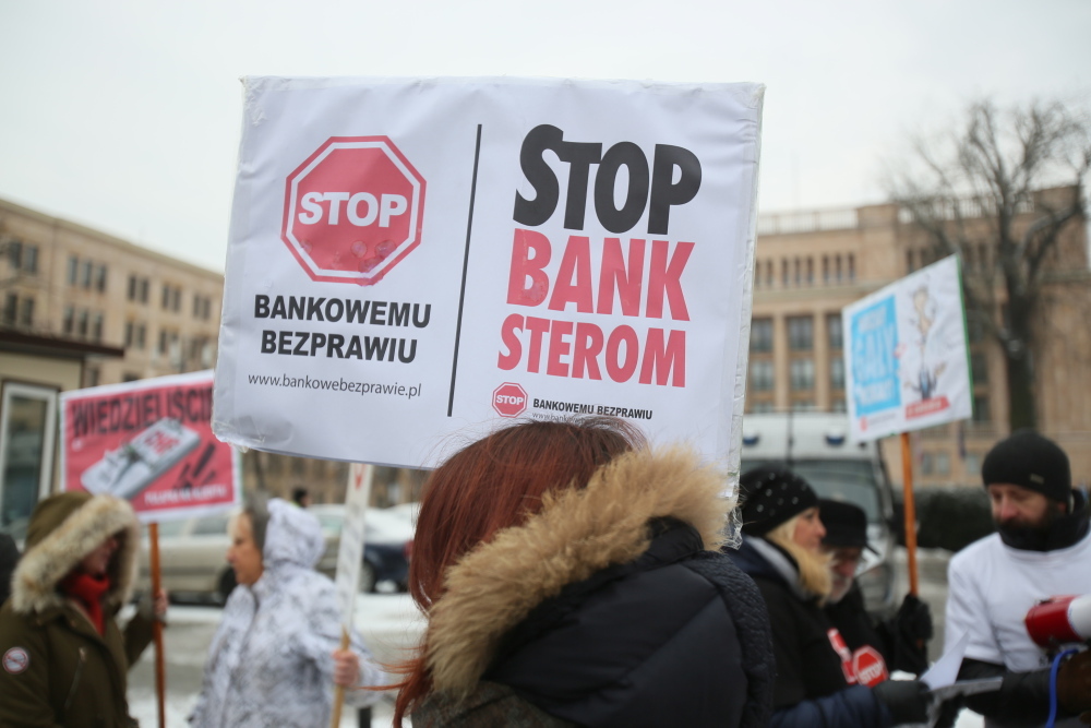 frankowicze, kredyt we frankach, banki, Kancelaria Prezydenta, projekt ustawy