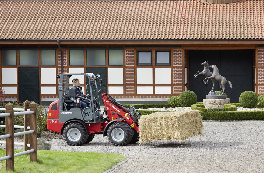 Weidemann miniładowarka 1160 eHoftrac