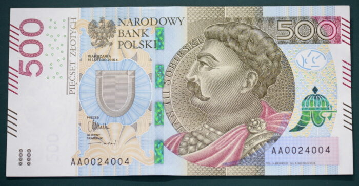 Banknot 500-zł, nbp, narodowy bank polski, banknot, pieniądze