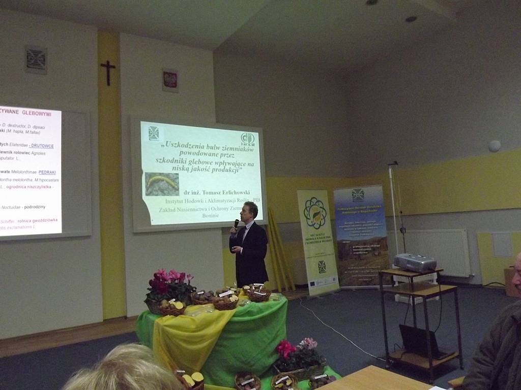 ziemniaki, konferencja w Boguchwale, PODR, Nowości w hodowli i ochronie ziemniaków, uprawa ziemniaków