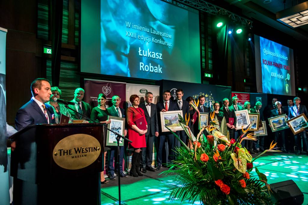 Rolnik Farmer Roku 2017, gala finałowa konkursu, konkurs, Rolnik Farmer Roku, złote jabłko, APRA