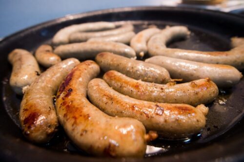 Kiełbasa biała parzona wielkopolska, kiełbasa, wielkopolska, unijny certyfikat jakości