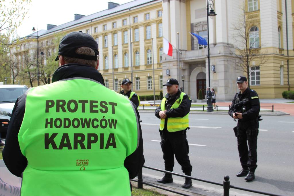 protest rybaków, Rybacki Sztab Kryzysowy, rekompensaty, Ogólnopolski Protest Rybaków, protest w Warszawie, rząd PiS