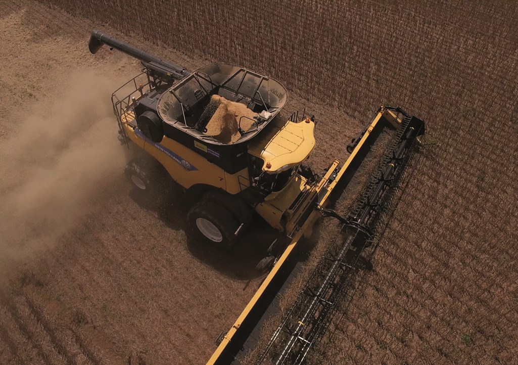 New Holland rekord soja