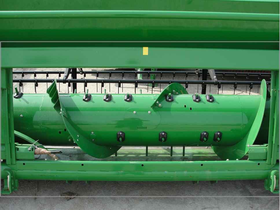 przedłużenie zwojów podajnika ślimakowo-palcowego w kombajnie John Deere serii W