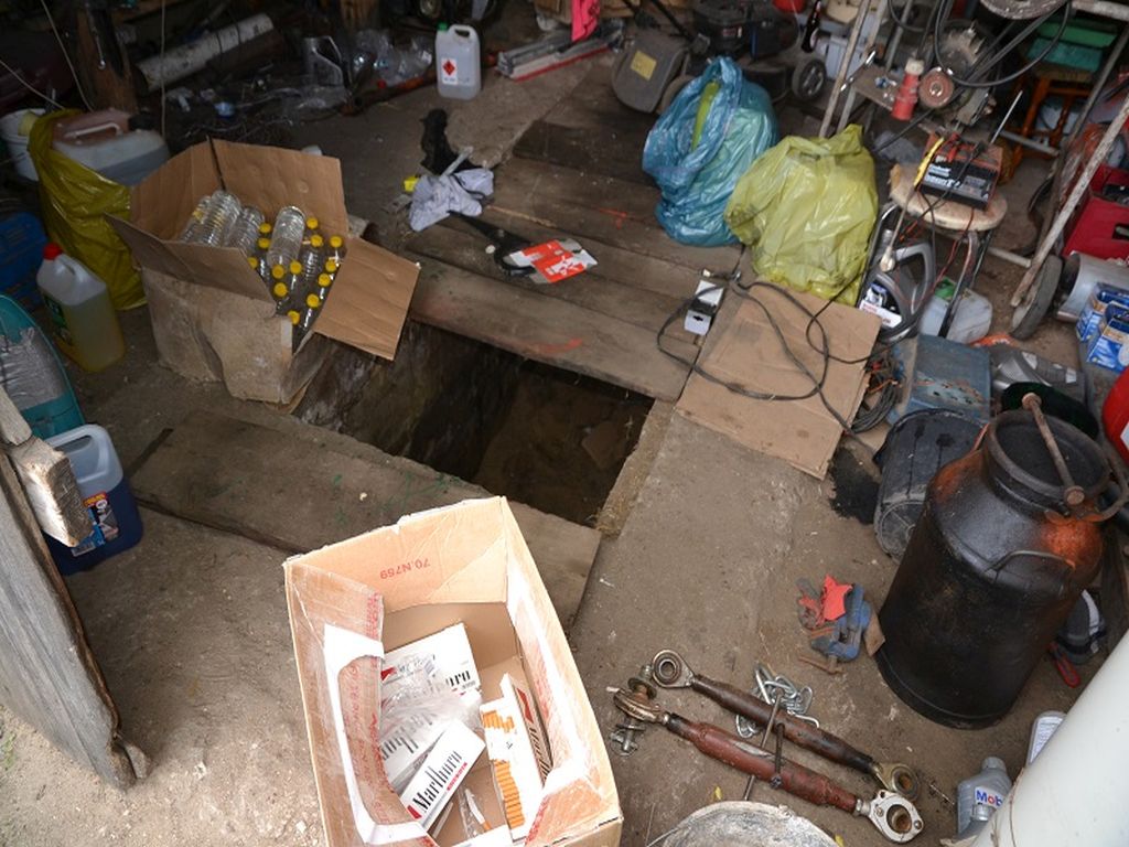 wytwornia papierosów, przestępczość, straż graniczna, powiat mławski, Lipowiec Kościelny