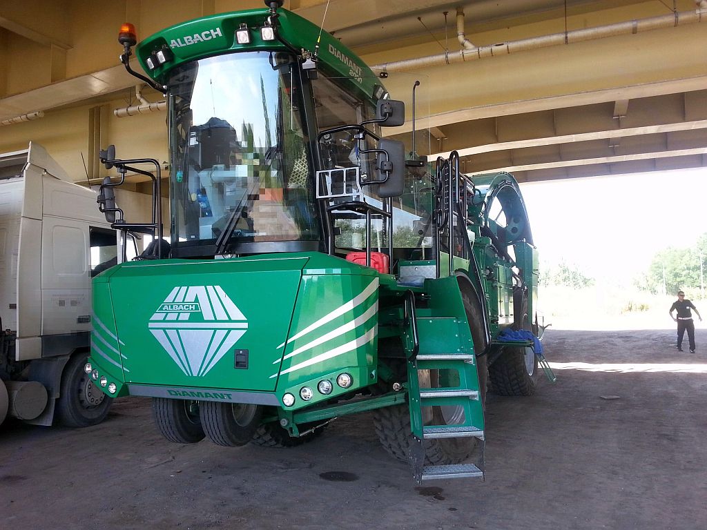 rębak, a4, knurów, inspekcja transportu drogowego, rębak Albach Diamant 2000