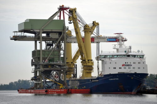 Przeładunek zbóż w portach, eksport zbóż, szczecin, świnoujście, port morski