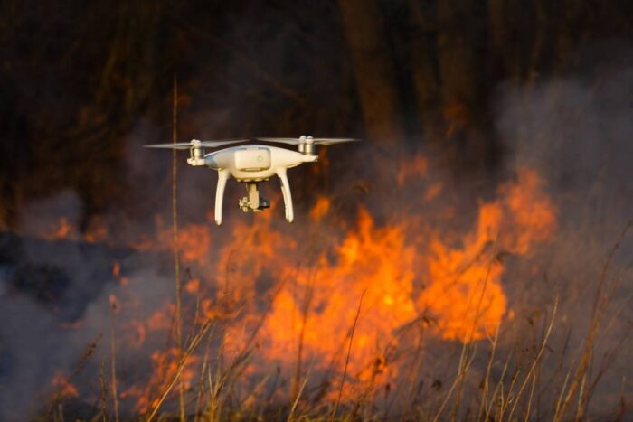 dron, nowoczesne rolnictwo, leśnictwo, dron w lasach, drony, SGGW, BSP