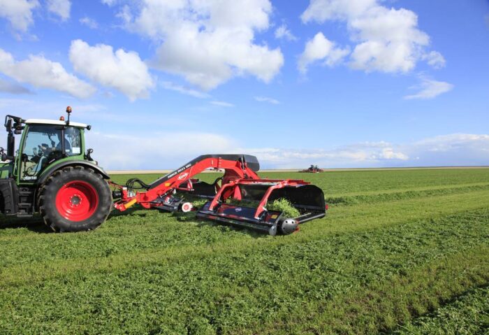 Zgrabiarka taśmowa Kuhn Merge Maxx 950