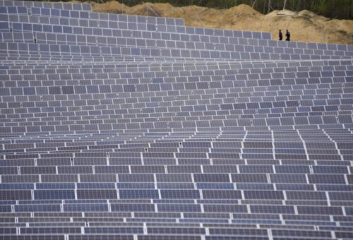 elektrownia fotowoltaiczna, fotowoltaika, energia słoneczna, chiny, oze, prowincja Anhui