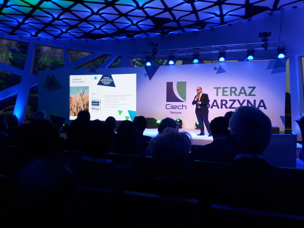 Bartosz Waniorek, Ciech Sarzyna, konferencja, Serock, dystrybutorzy