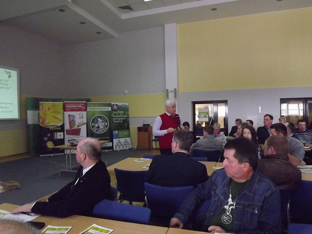 Integrowana ochrona rzepaku przed chorobami, rzepak, uprawa, konferencja w Boguchwale