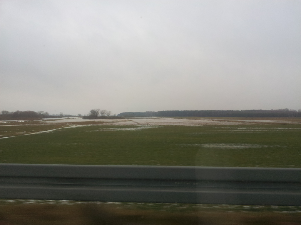 łąki, Narew, roztopy