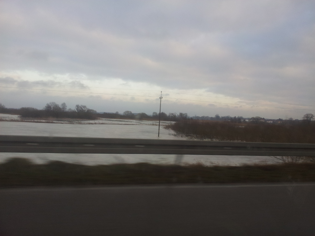 łąki, Narew, roztopy