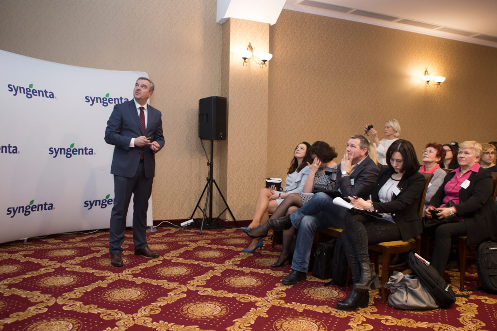 Syngenata, konferencja prasowa